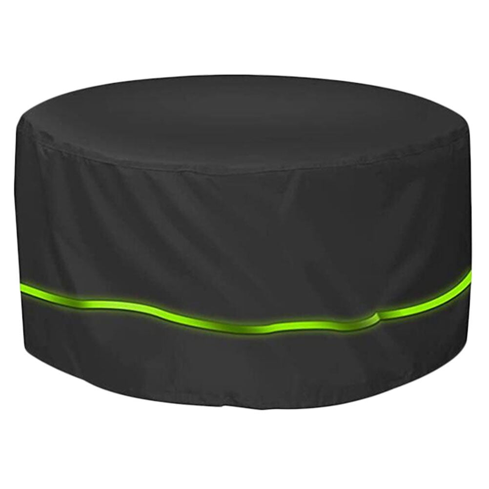 1Pc Garden Table Cover Round Waterproof Cover Protection Cover for Home