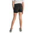 thumbnail image 2 of Justice Girls High Rise Button Front Denim Shorts, Sizes 6-14, Slim & Plus, 2 of 5