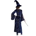 thumbnail image 2 of Disfraz de Halloween, disfraz de actuación de bruja, vestido Sexy de bruja con abertura alta, mono de graduación, 2 of 2