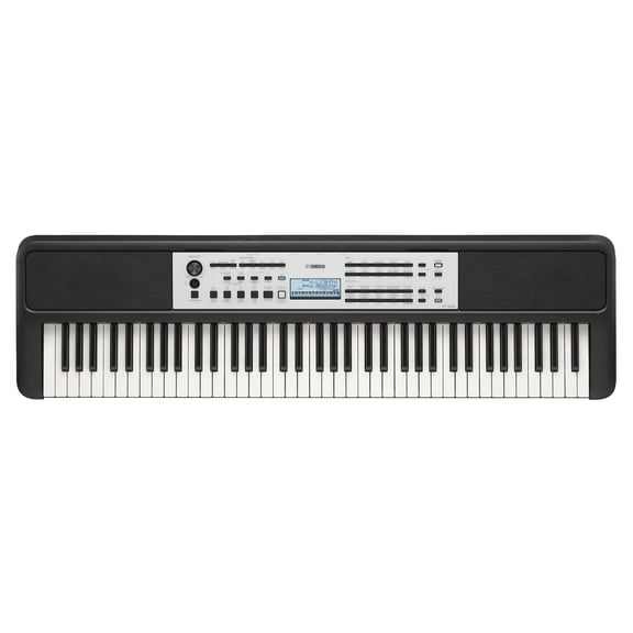 Yamaha YPT-W320 76 Touch Sensitive Key Portable Keyboard for Beginners with Music Rest, Power Adapter