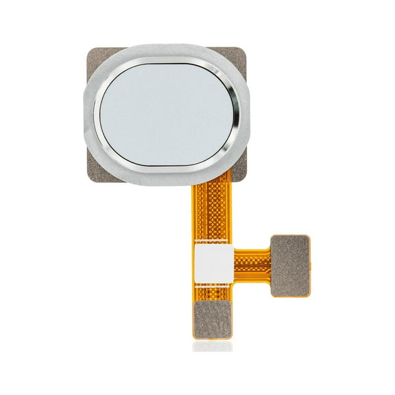 Replacement Fingerprint Reader With Flex Cable Compatible For Samsung Galaxy A21 (A215 / 2020) (White)