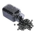 thumbnail image 4 of Cuentas De Extensión Del Cabello, 1000 Piezas De Extensión De Cabello Bucles De Anillo De Cabello Silicona Micro Link Anillos Herramienta De Extensión De Cabello De Aluminio, 4 of 7