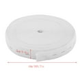 thumbnail image 2 of Flat Sewing Band Spool with Buttonholes, Elastic Stretchable, Ideal for DIY Waistbands and Necklines (White, 0.8 inch × 11 Yards), 2 of 4