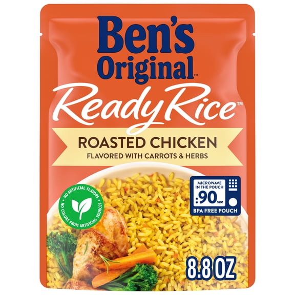 BEN'S ORIGINALâ„¢ READY RICEâ„¢, Roasted Chicken, 8.8 oz. pouch