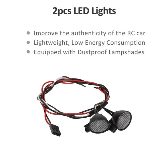 floodlight,2pcs Kit With Lampshade Common Leds 5.5-11v Decoration White 5.5-11v Lampshade White 5.5-11v With Lampshade White Decoration Common Rookin Car L-ed Kit Round Common L-eds