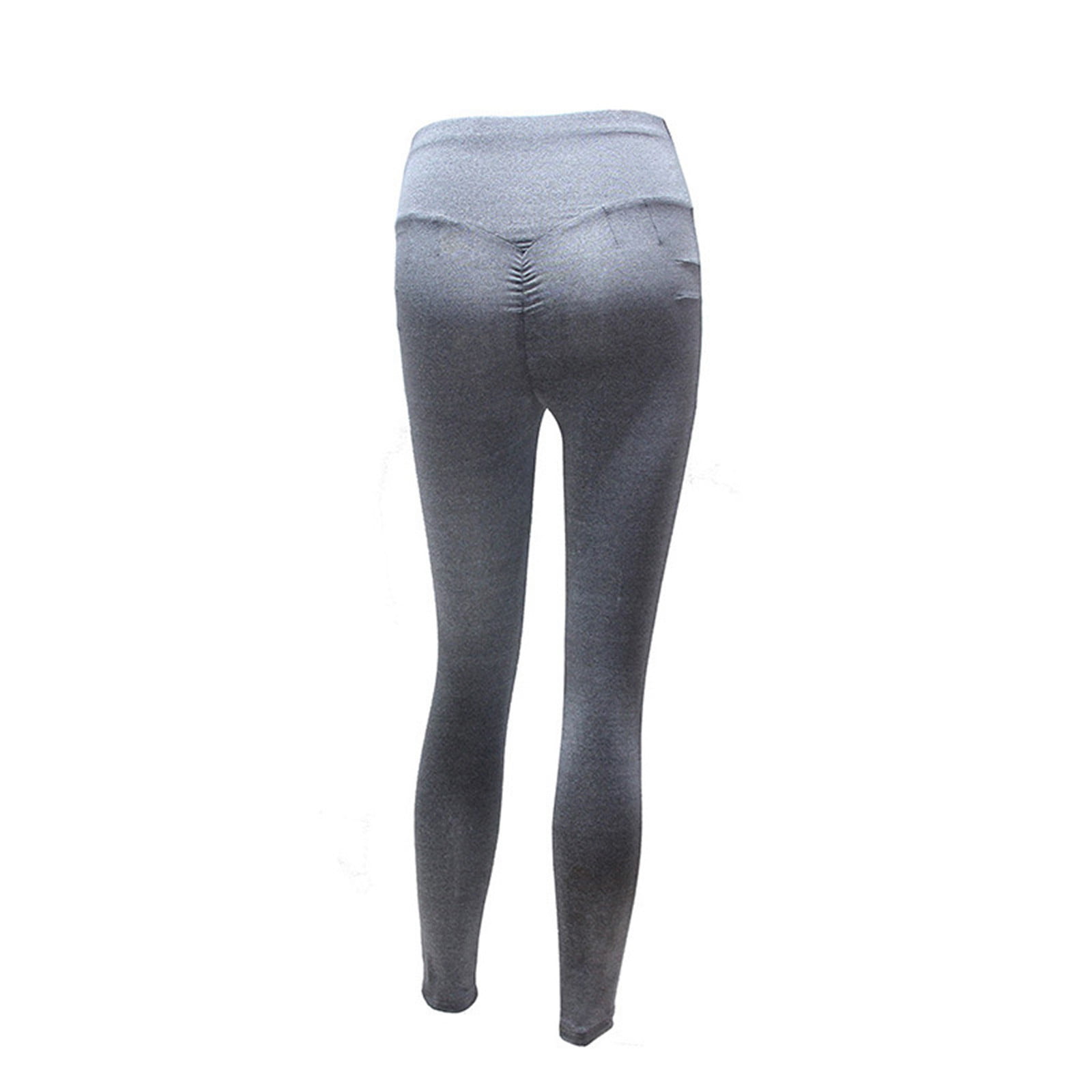 Laeyzuo Women's High Waisted Shiny Leggings Pants Sports Workout Yoga  Leggings Tights (Small, Gray) : : Clothing, Shoes & Accessories