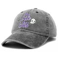 thumbnail image 4 of DALIX Halloween Hat Too Cute To Spook Womens Baseball Cap Washed in Black, 4 of 6