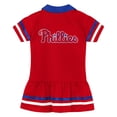 thumbnail image 3 of Toddler Outerstuff  Red Philadelphia Phillies Star Player Dress, 3 of 3