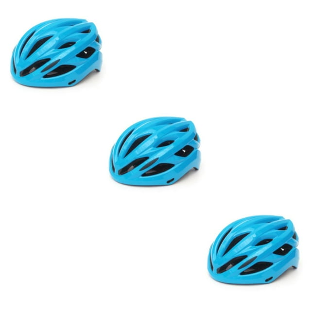 ZLight 22hole Bike Helmet for Protection Caps Portable Adjustable Men Women Riding Night Cycling Visors Safety Hat Blue L 3Set