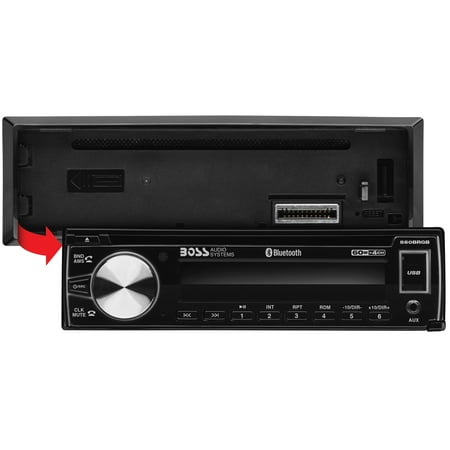 BOSS Audio - Built-in Bluetooth - In-Dash CD/DM Receiver - Black