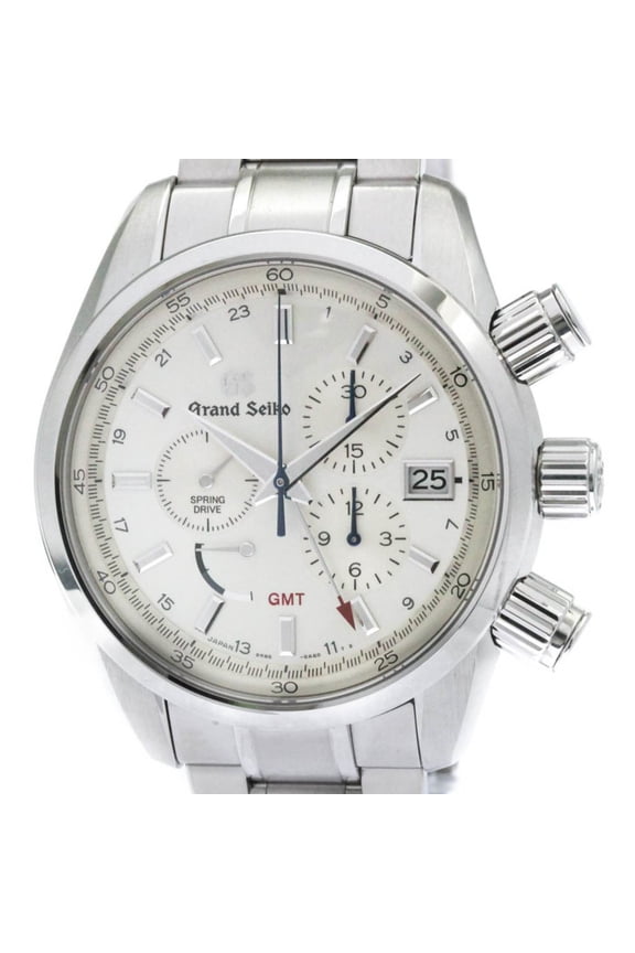 Pre-Owned GRAND SEIKO SBGC001 Spring Drive Chronograph Watch 9R86-0AA0 Polished (Good)