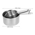 thumbnail image 2 of WASHWEPE Cucharas De Acero Inoxidable Para Medir Ingredientes Con Sin Huecos Y Almacenamiento Compacto, 2 of 7