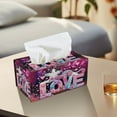 thumbnail image 4 of DIY diamond painting kit tissue box, cat loves letters special shapes paired with shiny diamonds, suitable for home and office decoration, can be used as an adult craft gift., 4 of 7