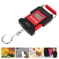 thumbnail image 1 of Digital Digital Hanging Scale Waterproof Panel Stainless Steel Portable Fishing Scale with S Shape Hook 0-50kg, 1 of 7