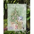 thumbnail image 3 of Christmas Cardigan Corgi Blue Merle Flag Garden Size, 3 of 5