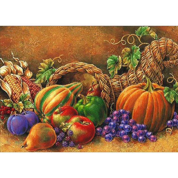 Taladro Diamante Pintura (DB2851) 5D DIY Fruta completa Bordado de punto de cruz (C1113) 50x70cm Hugtrwg Para estrenar