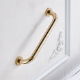 thumbnail image 3 of Bathroom Handicap Safety Grab Bar, 14 Inch Length, Titanium Gold Finish, 3 of 8