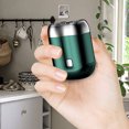 thumbnail image 4 of Mini Afeitadora eléctrica para hombres, maquinilla de afeitar eléctrica de doble cabezal, afeitadora de viaje impermeable, recortadora de barba recargable, maquinilla de afeitar magnética para Barba, 4 of 8