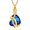 Gold, variant on Heart Cremation Jewelry for Ashes Pendant - Simulated Birthstone Urn Necklace Mini Keepsake Cremation Keepsake Ashes Memorial Necklace for Women