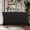 Black, variant on Bronze - toned clasps, MDF body - Offer practical storage in primary spaces