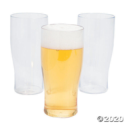 Plastic Pint Glasses
