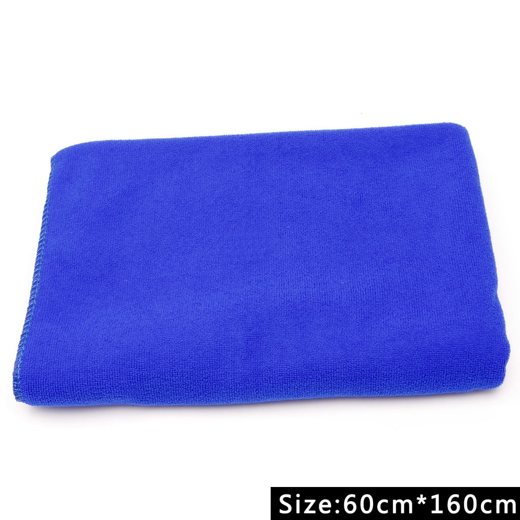 Large Microfiber Cleaning Auto Car Detailing Soft Cloths Wash Towel 60*160cm 