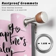 thumbnail image 2 of Outdoor Curtains for Patio Waterproof, Valentine's Day Outdoor Privacy Panels Grommet, Flamingos Roses Love Romance Ombre Pink Blackout Outside Curtains for Porch/Cabana 54"x95", 1 Panel, 2 of 8
