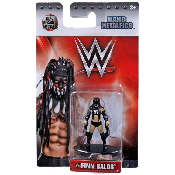 Jada Toys WWE Wrestling Nano Metalfigs Finn Balor Diecast Action Figure, 1.5 in