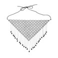 thumbnail image 1 of TISHITA Elegant Women Face Chain Tassel , Rhinestone for Cosplay Costume B, 1 of 8