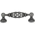 thumbnail image 5 of Jeffrey Alexander Tuscany 3-3/4 Inch Center to Center Antique Brushed Satin Brass Cabinet Pull 749-96B-ABSB, 5 of 7