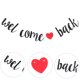 thumbnail image 1 of FUTUREORYY Banner Decorativo De Negro Para Bienvenida En Escuela Con De Corazones Para Aula, 1 of 8