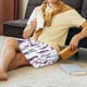 thumbnail image 5 of Fotbe Lavender Flowers Pantalones Cortos de Pijama para Hombre, Ropa de Dormir, Pantalones de Pijama Cortos para Hombre-Medium, 5 of 6