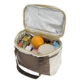 thumbnail image 3 of Unique Bargains Insulated Leak-proof Waterproof Lunch Bag Brown 228 oz, 3 of 7