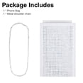 thumbnail image 2 of Small Crossbody Cell Phone Bag for Women, Glitter Rhinestone Purse, Evening Party Wedding Bag, 2 of 8