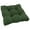 Hunter Green, variant on Blazing Needles 19-inch Squared Microsuede Tufted Dining Chair Cushion
