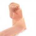thumbnail image 1 of Edged Chiffon Ribbon Silk-Like Ribbons Wedding Invitation Bouquet Fabric Ribbons 4cmx5m Christmas Decoration Gift Wrapping, 1 of 7