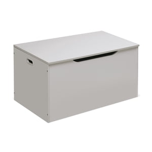 Badger Basket Child's Wooden Toy Chest Bench, White