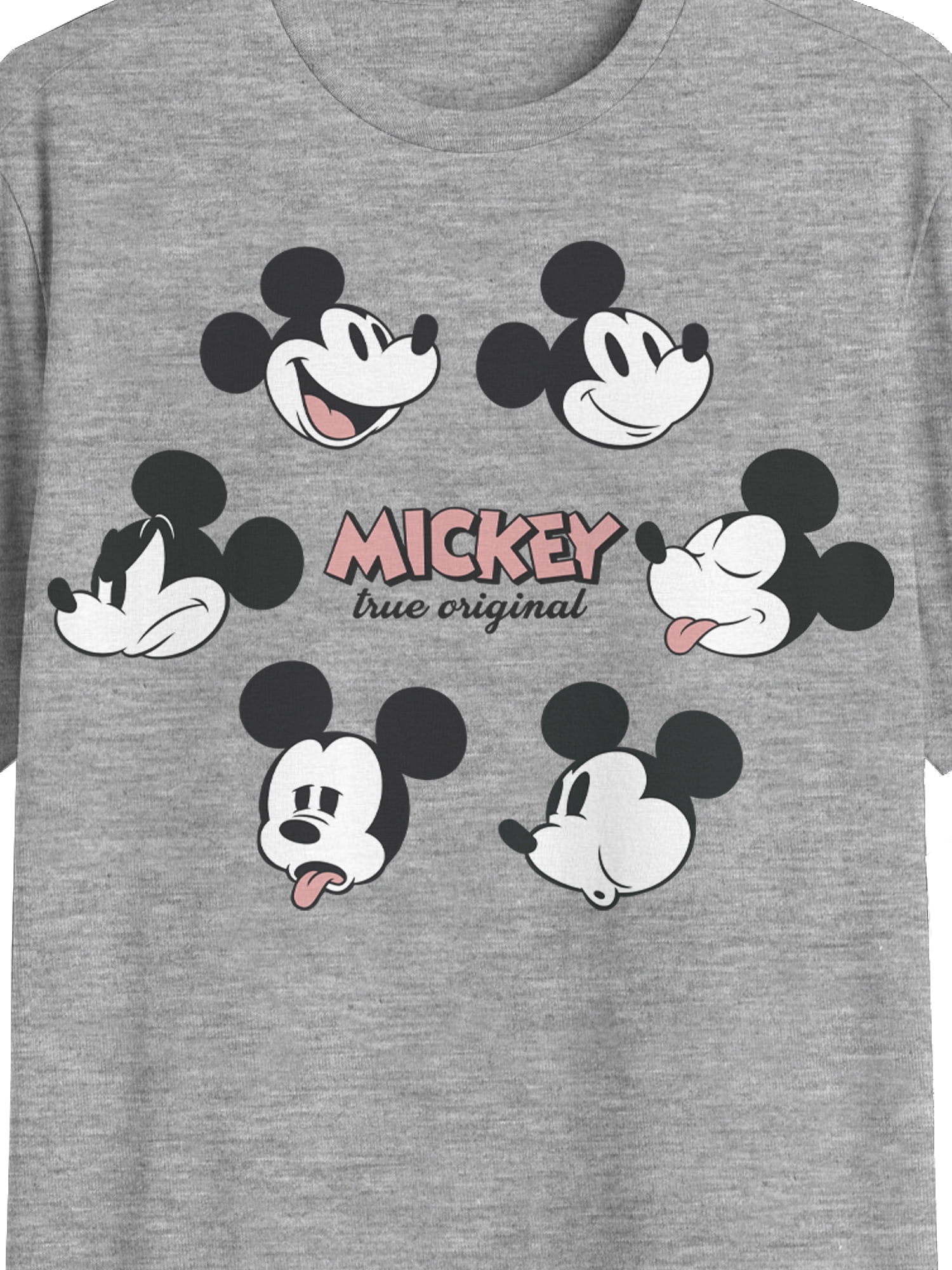 Disney, Mens Graphic Tee, Mickey's Faces, Sizes S-3XL