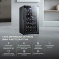 thumbnail image 2 of Combo Cava Enfriadora de 18 botellas de vinos y sacacorchos eléctrico Avera EV18DC01 AVERA EV18DC01, 2 of 8