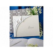 Calla lily design wedding guest book, 1 piece