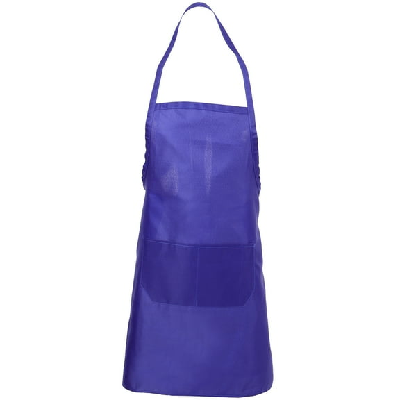 Toddmomy 1Pack Blue Apron for Cooking and Housekeeping 11.8x23.6in