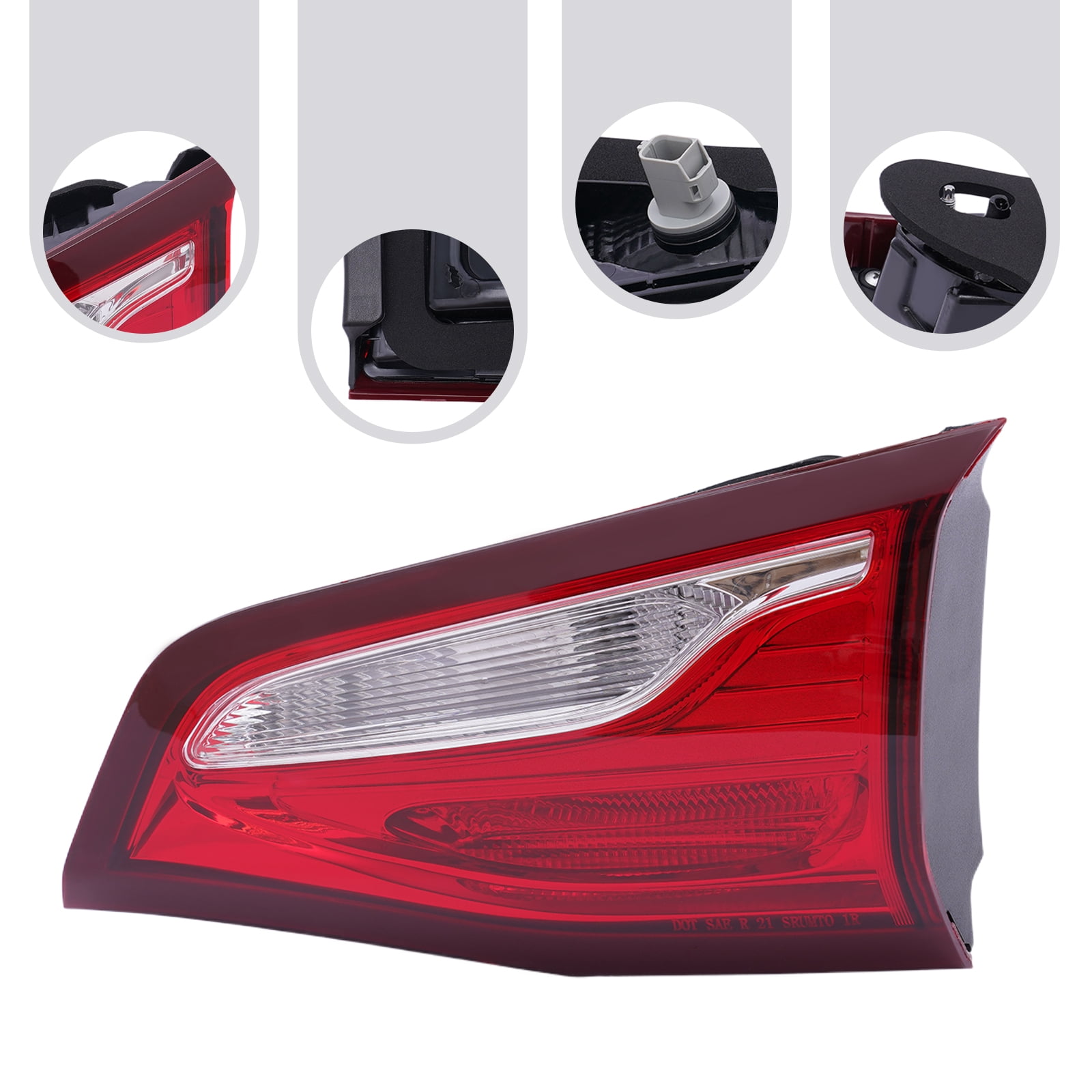 Rear Right Inner Tail Light For 2018 2019 2020 Chevrolet Equinox Rear Brake Lamp Passenger 84341670