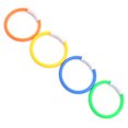 thumbnail image 4 of Amdohai 4pcs Diving Rings 5.3 Inch Underwater Swimming Pool Toy Rings for Kids Children, 4 of 7