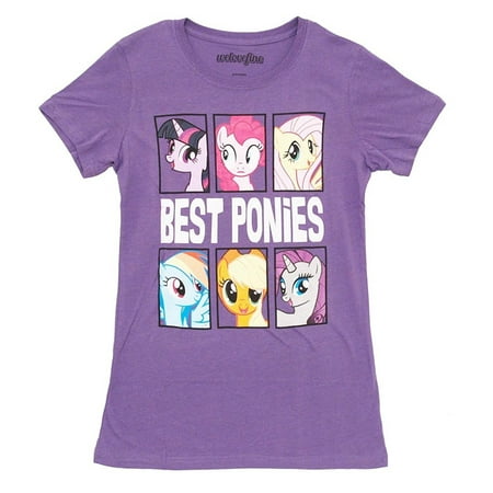 My Little Pony Best Ponies Character Frames Juniors Grape Purple