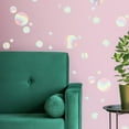thumbnail image 3 of Holographic Circle Peel and Stick Wall Decals, 3 of 7