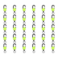 thumbnail image 1 of Llavero Retráctil Con Soporte para Tarjeta Identificación Cable Acero 24 Pulgadas () Verde, 1 of 4