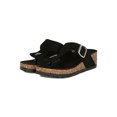 thumbnail image 5 of Women T-Strap Open Toe Cork Footbed Slide Sandal 18637, 5 of 6
