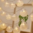 thumbnail image 5 of HauiWeiLyai Seashell String Lights 9.84ft 20 LED 8 Modes Warm White Weatherproof Battery Operated Ocean Theme Lights for Bedrooms Parties Weddings Gardens, 5 of 6