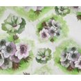 thumbnail image 4 of oneOone Cotton Flex Light Green Fabric Flower Watercolor Quilting Supplie Print Sewing Fabric By The Yard 40 Inches Wide, 4 of 4