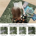 thumbnail image 6 of Findosom 2'x8' Vintage Runner Rug Washable Non-slip Runner Rug for Hallways,Indoor Farmhouse Runner Area Rug for Bedroom Kitchen Living Room Laundry No Shedding Low Plie Floor Carpet Doormat,Green, 6 of 7